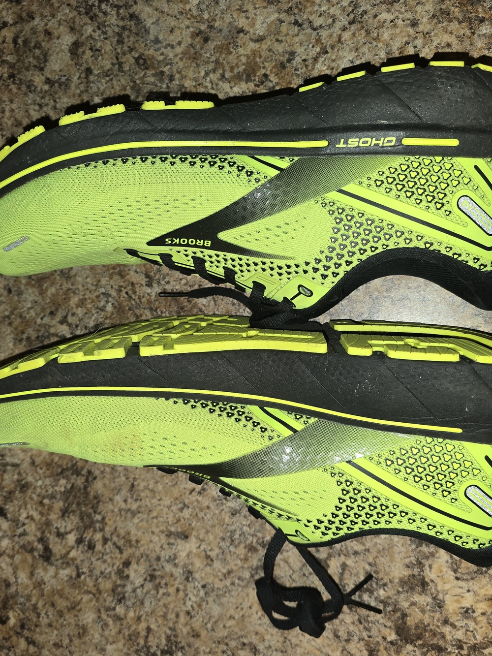 Brooks Ghost Men’s Running Shoes - Neon Yellow/Black